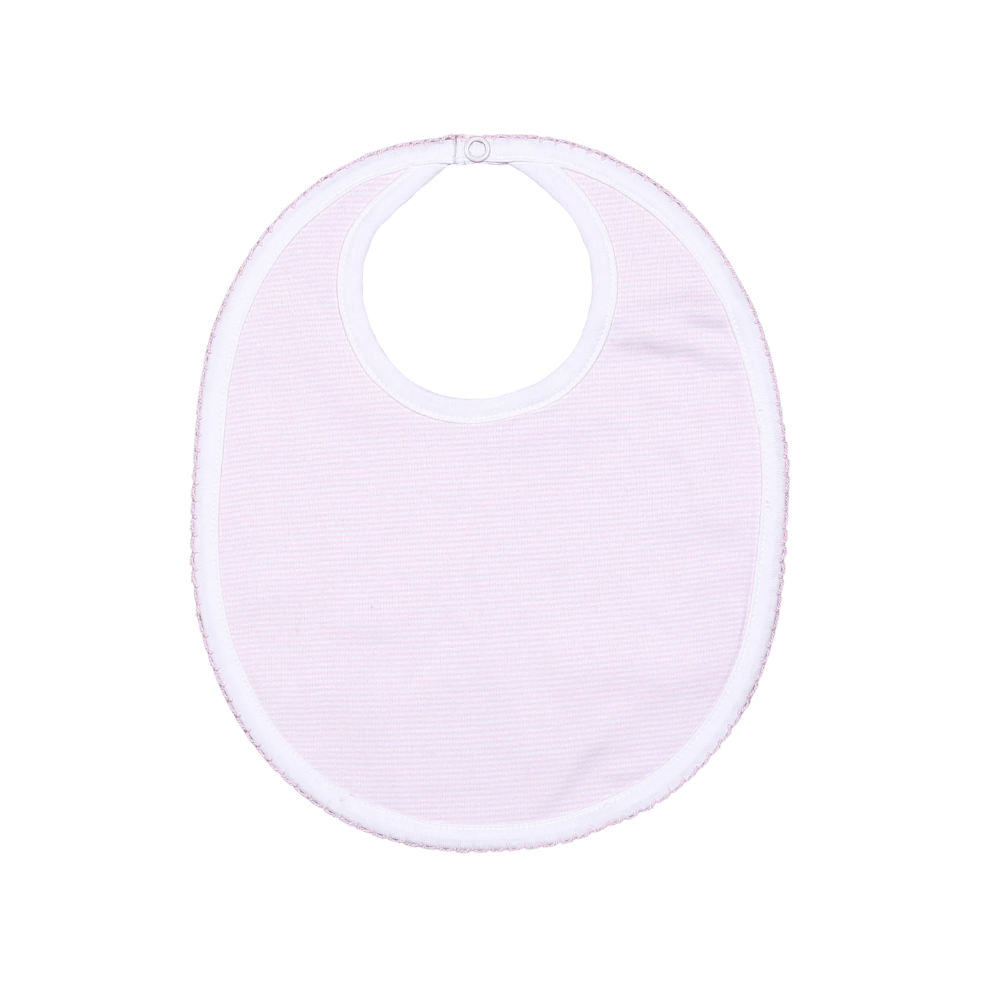 Pink Stripes Bib
