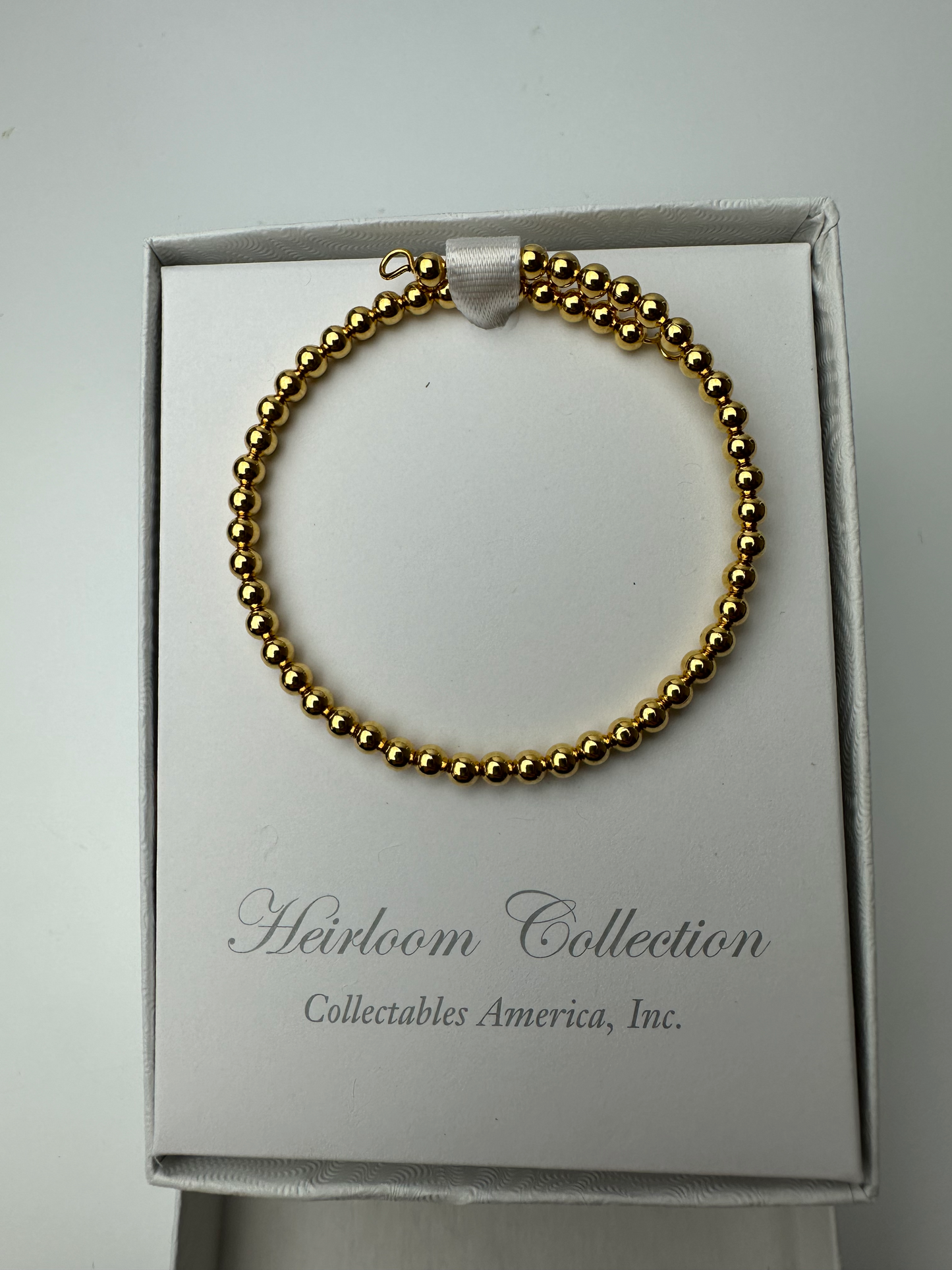 Toddler Bracelet- Gold Bead