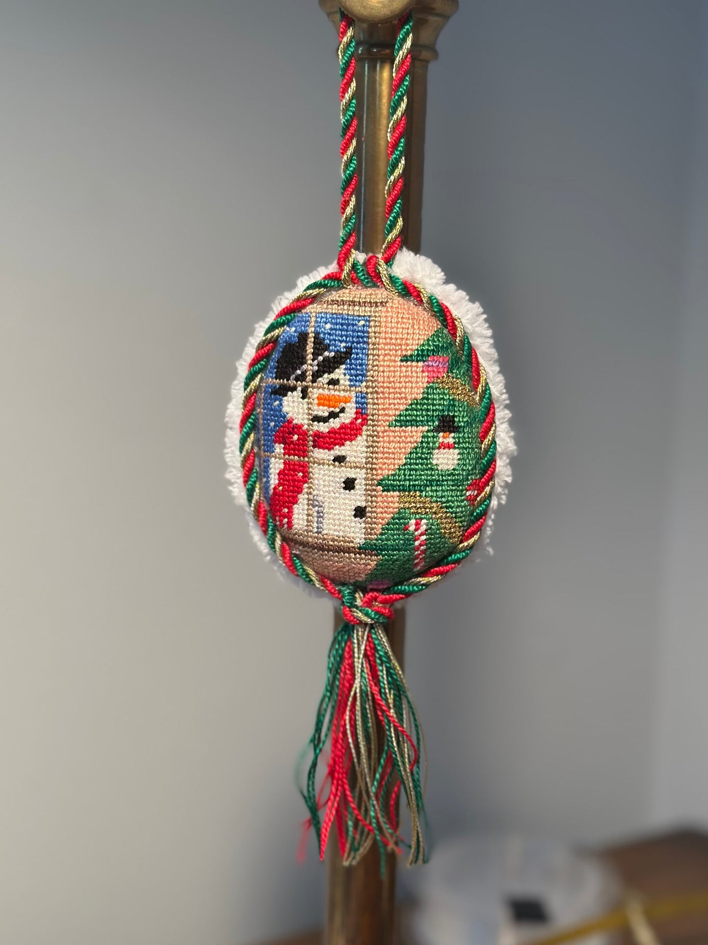 Needlepoint Ornament
