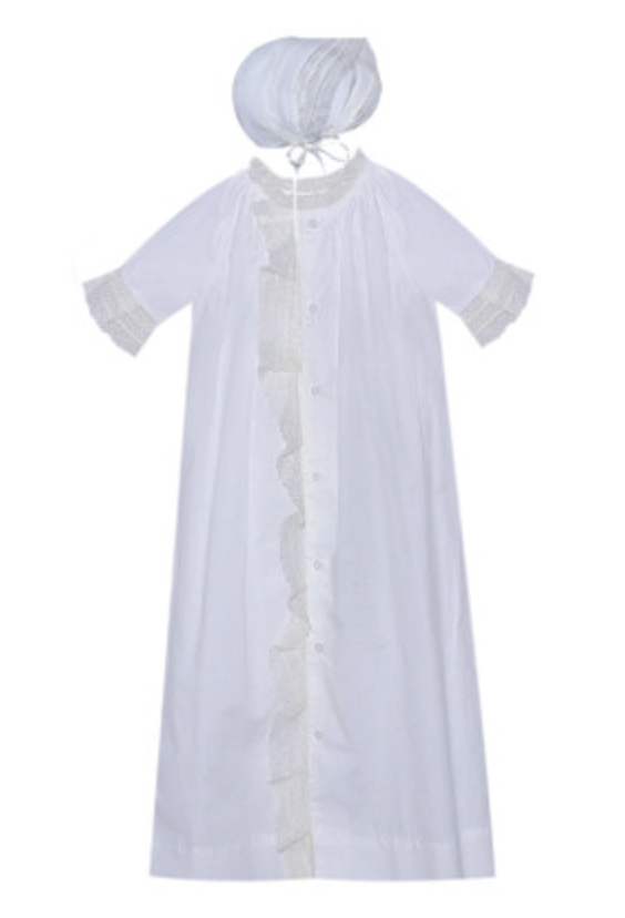 White Finn Daygown/Christening Gown