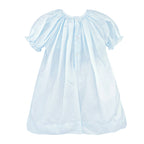 Daygown with Raglan Sleeves and Embroidered Hem