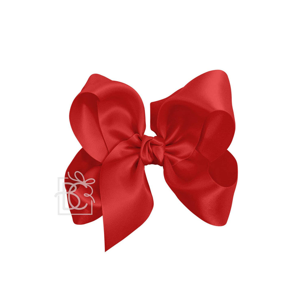 SATIN BOW ON CLIP