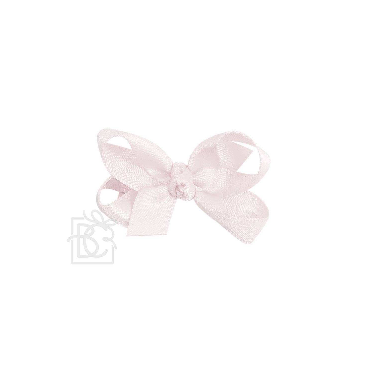 SATIN BOW ON CLIP