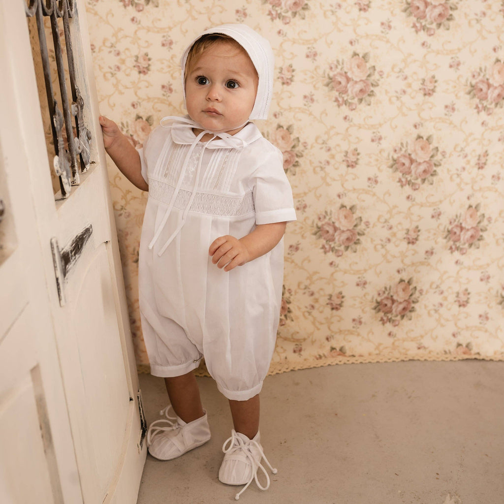Boys Baptismal Romper