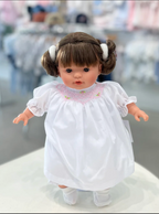 18" Baby Doll with hair by Rosalina