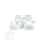 Scottish Yarn Pompom Newborn Socks