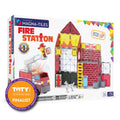 Magna Tiles- Fire Station 50 pc Set