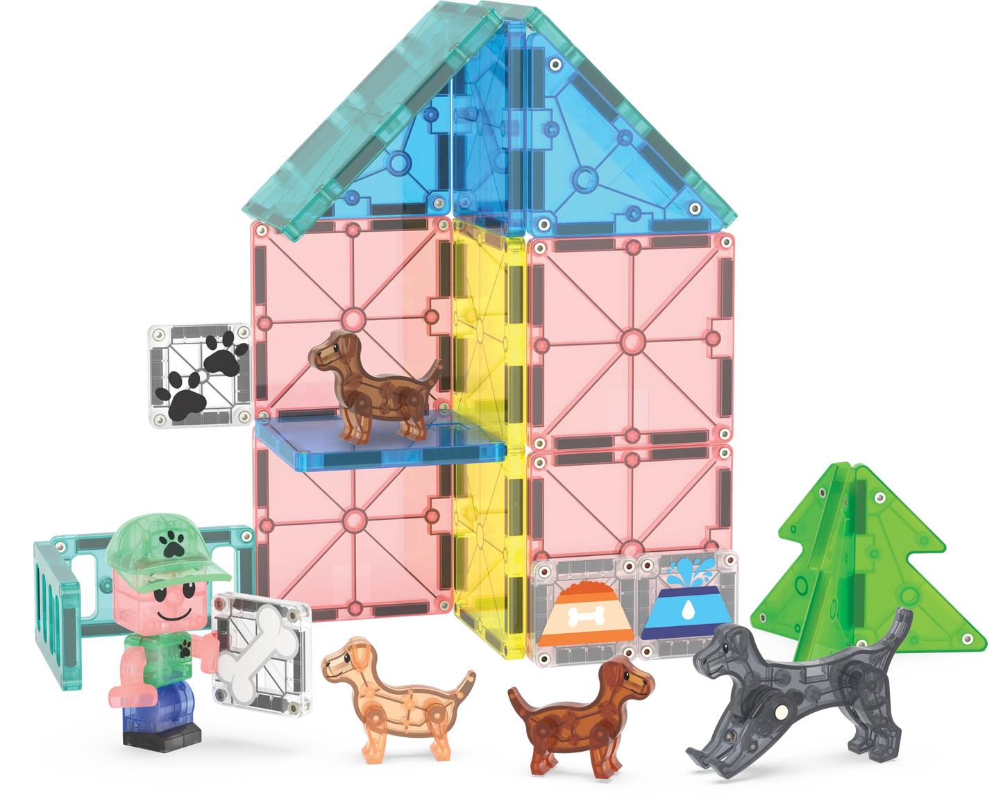 Magna Tiles- Puppy Park 27 Pc Set