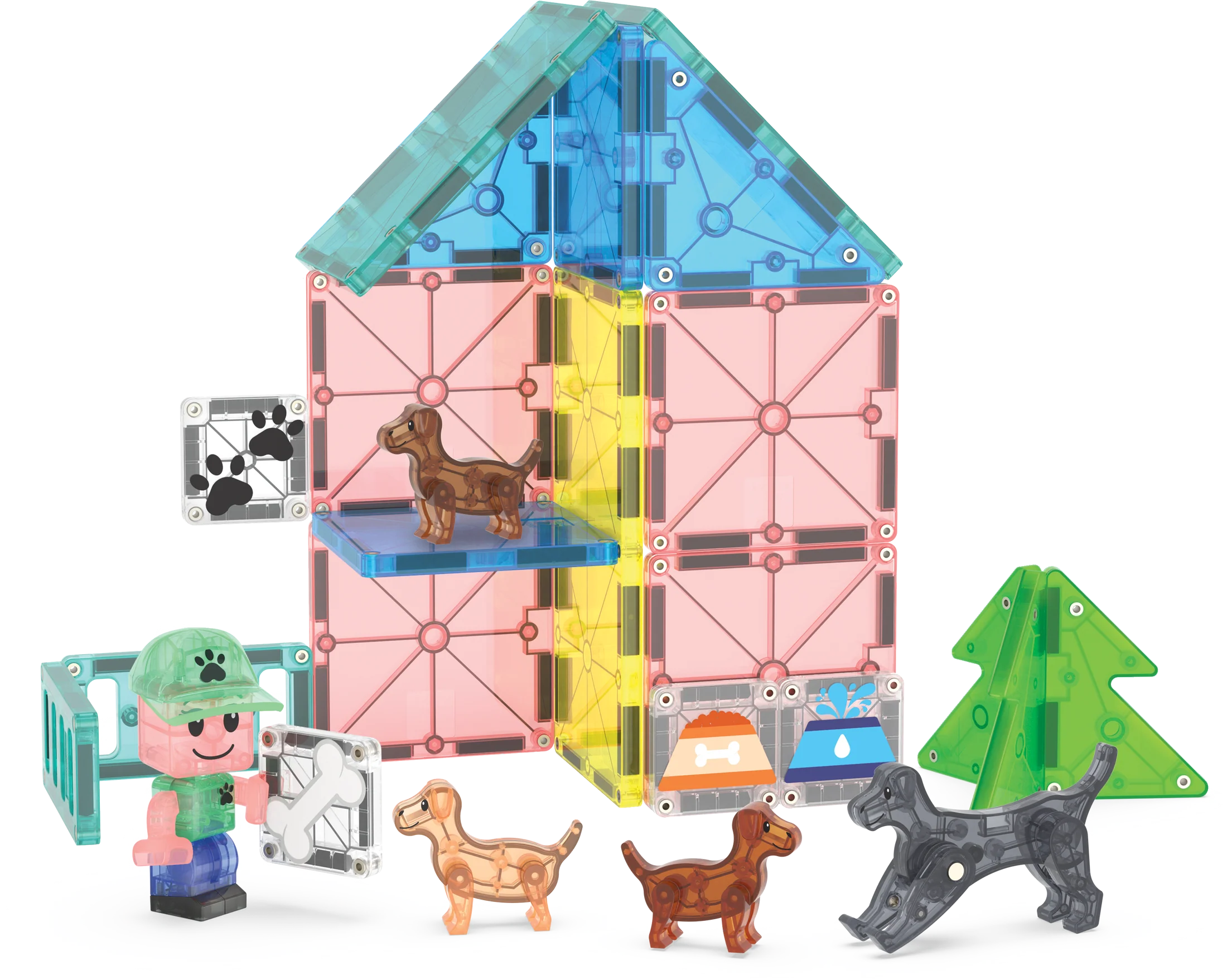 Magna Tiles- Puppy Park 27 Pc Set