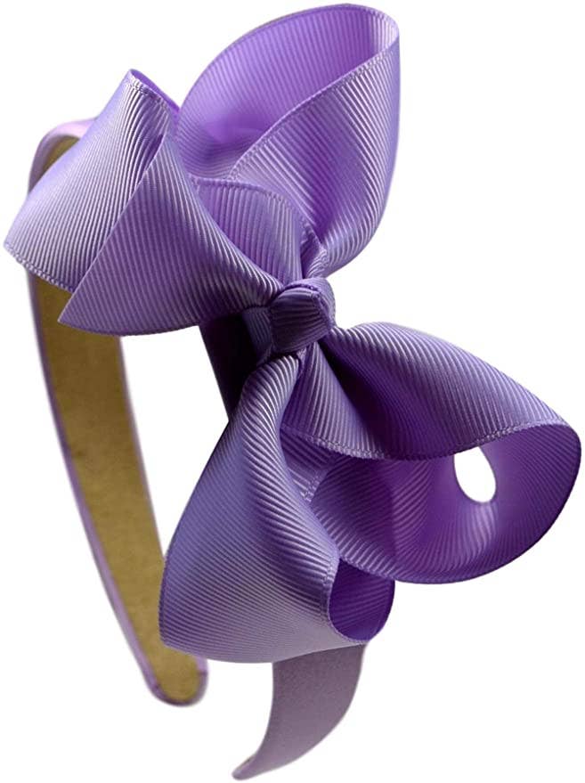 Satin Arch Boutique Bow Headband for Toddlers and Girls