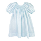 Daygown with Raglan Sleeves and Embroidered Hem