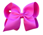 4 inch Solid Grosgrain Bow