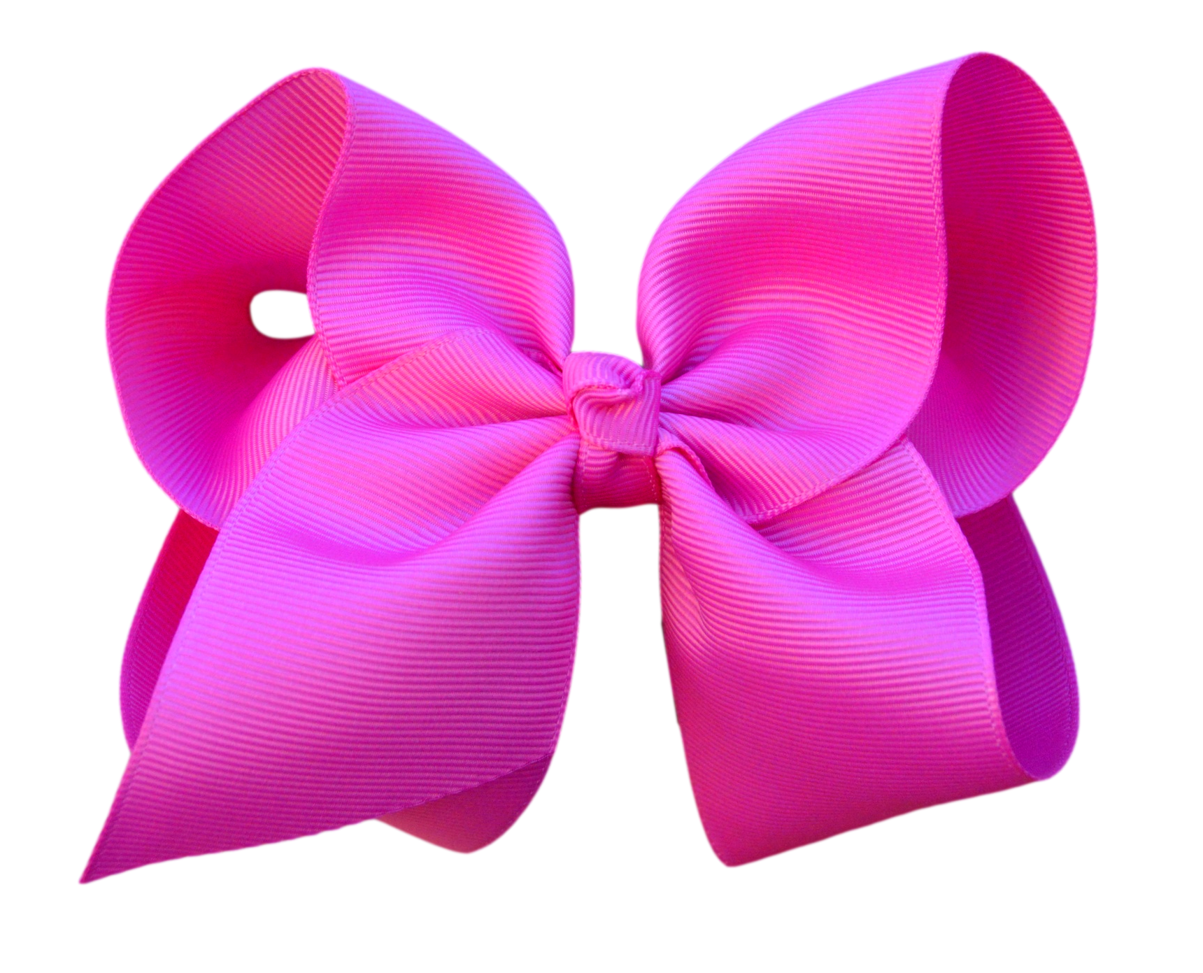 4 inch Solid Grosgrain Bow