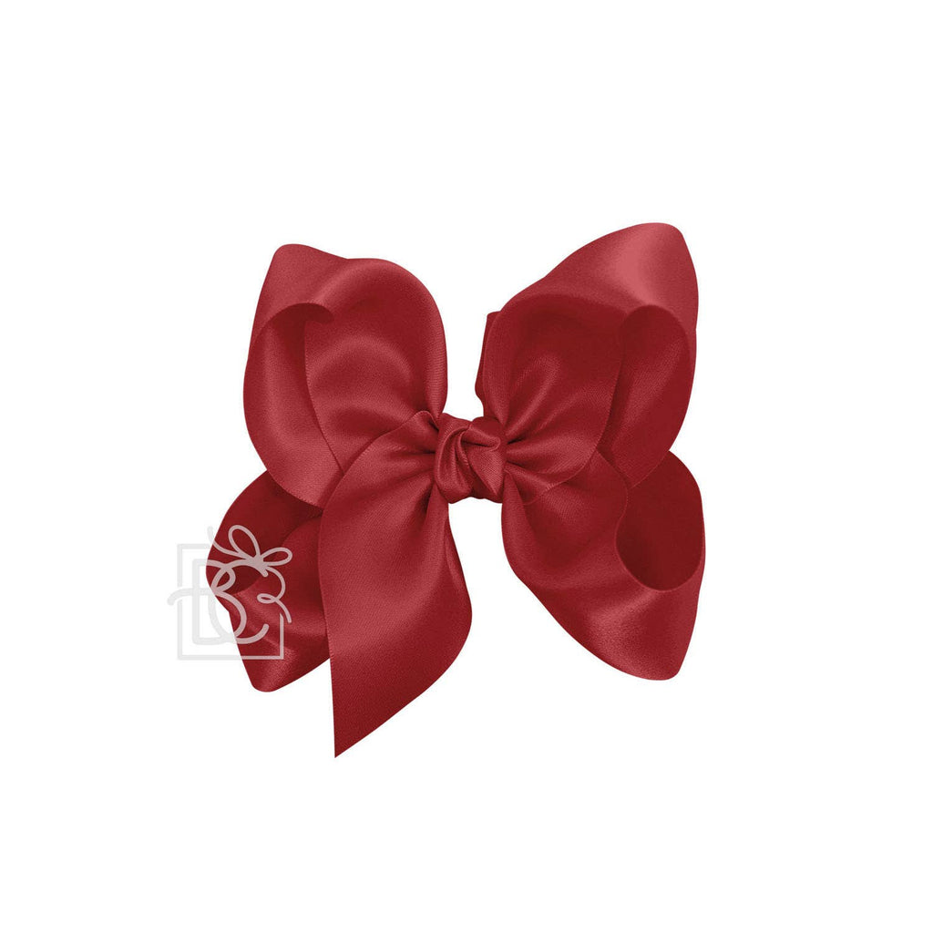 SATIN BOW ON CLIP