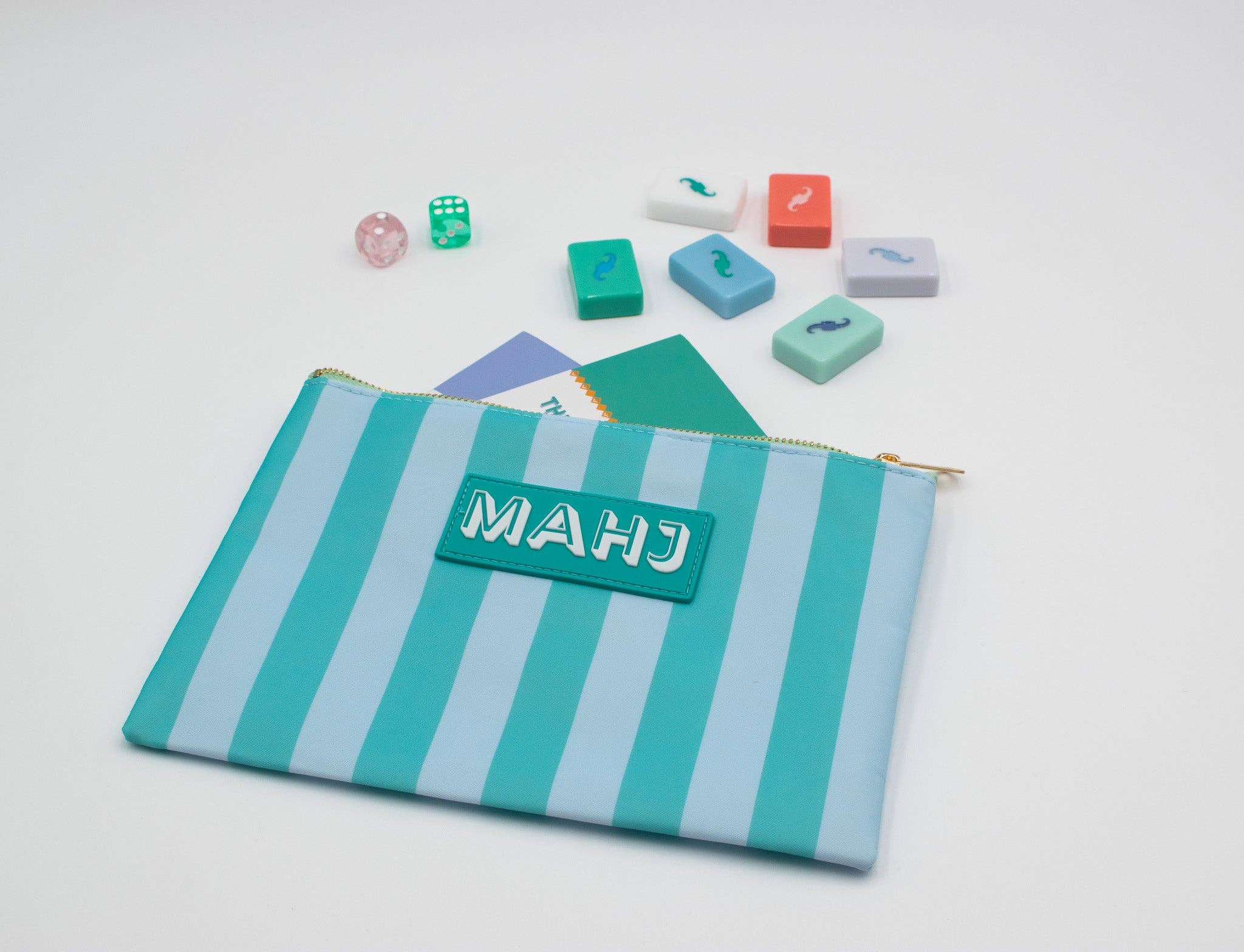 Premium Mahjong Card & Accessory Bag