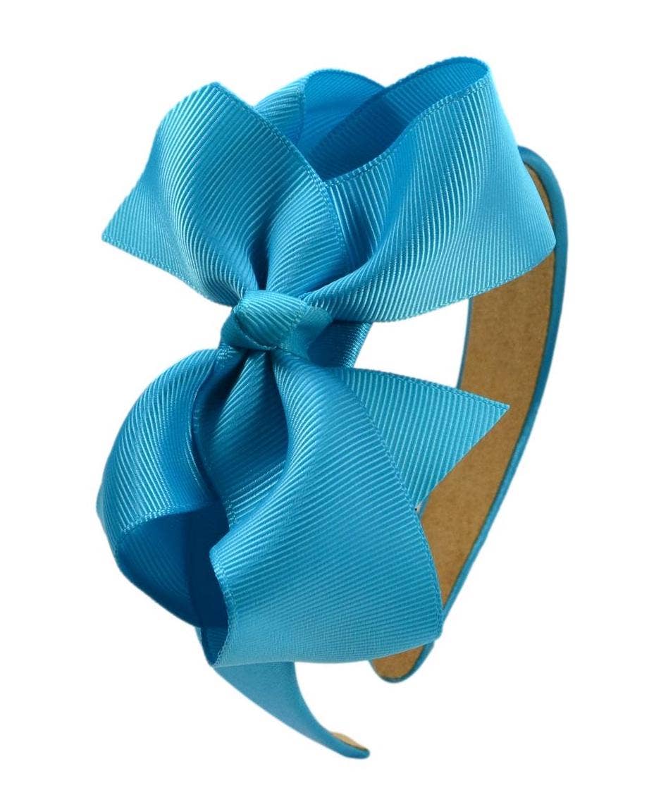 Satin Arch Boutique Bow Headband for Toddlers and Girls