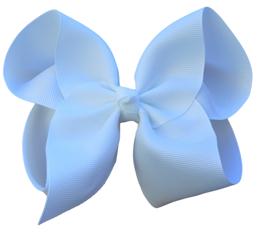 5 inch Solid Grosgrain Bow
