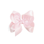 SATIN BOW ON CLIP
