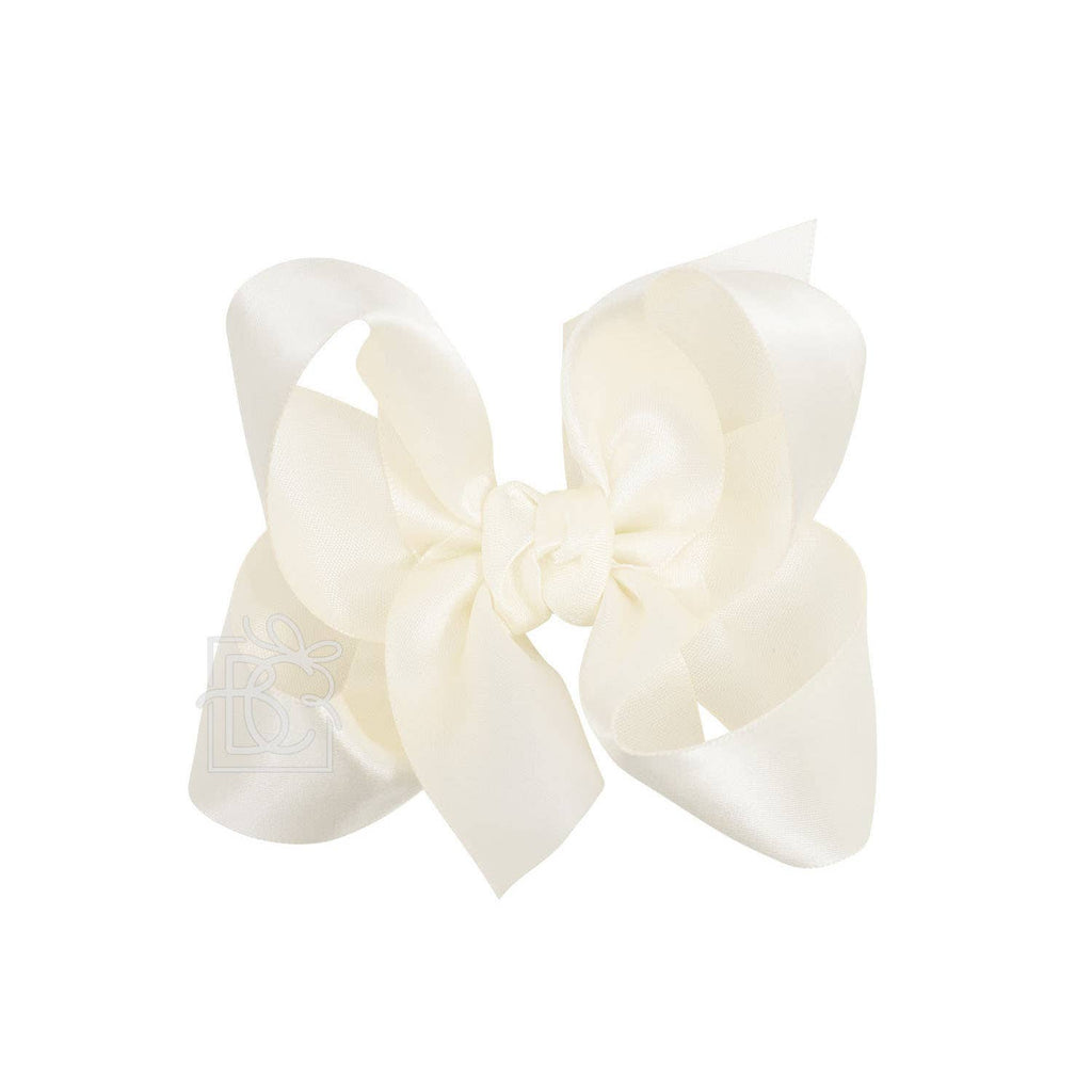 SATIN BOW ON CLIP