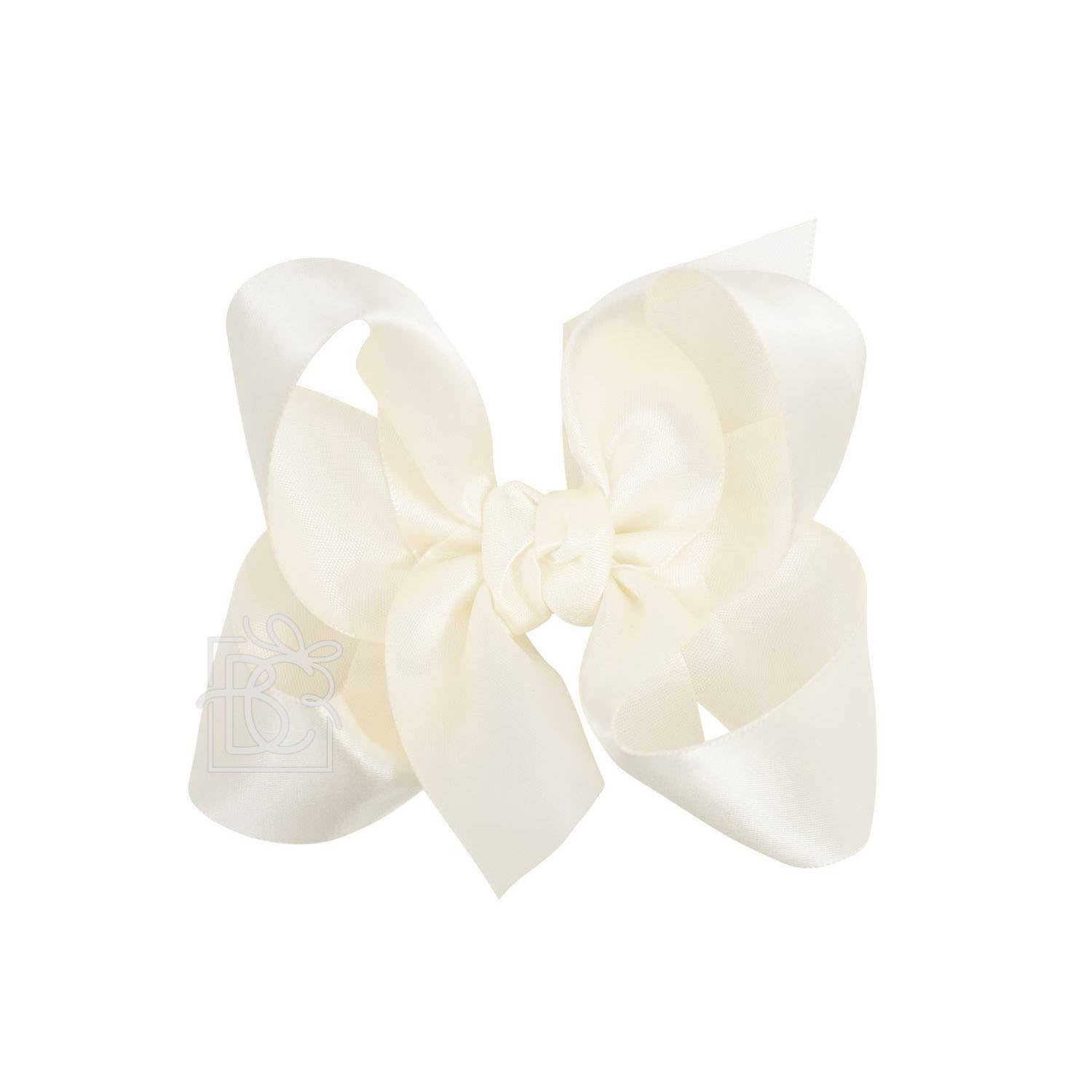 SATIN BOW ON CLIP