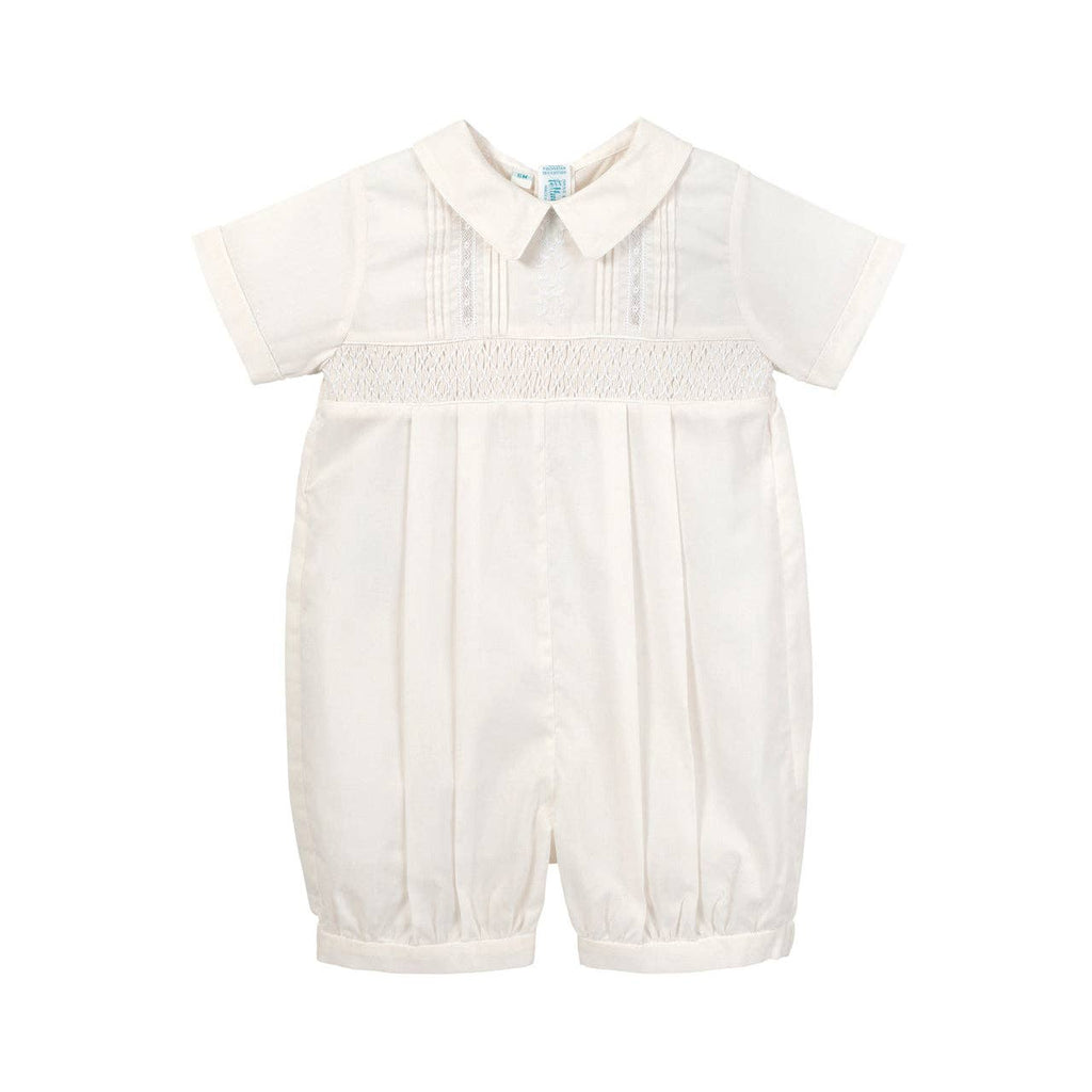 Boys Baptismal Romper