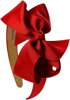 Satin Arch Boutique Bow Headband for Toddlers and Girls