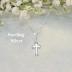 Sterling Silver Cross Necklace