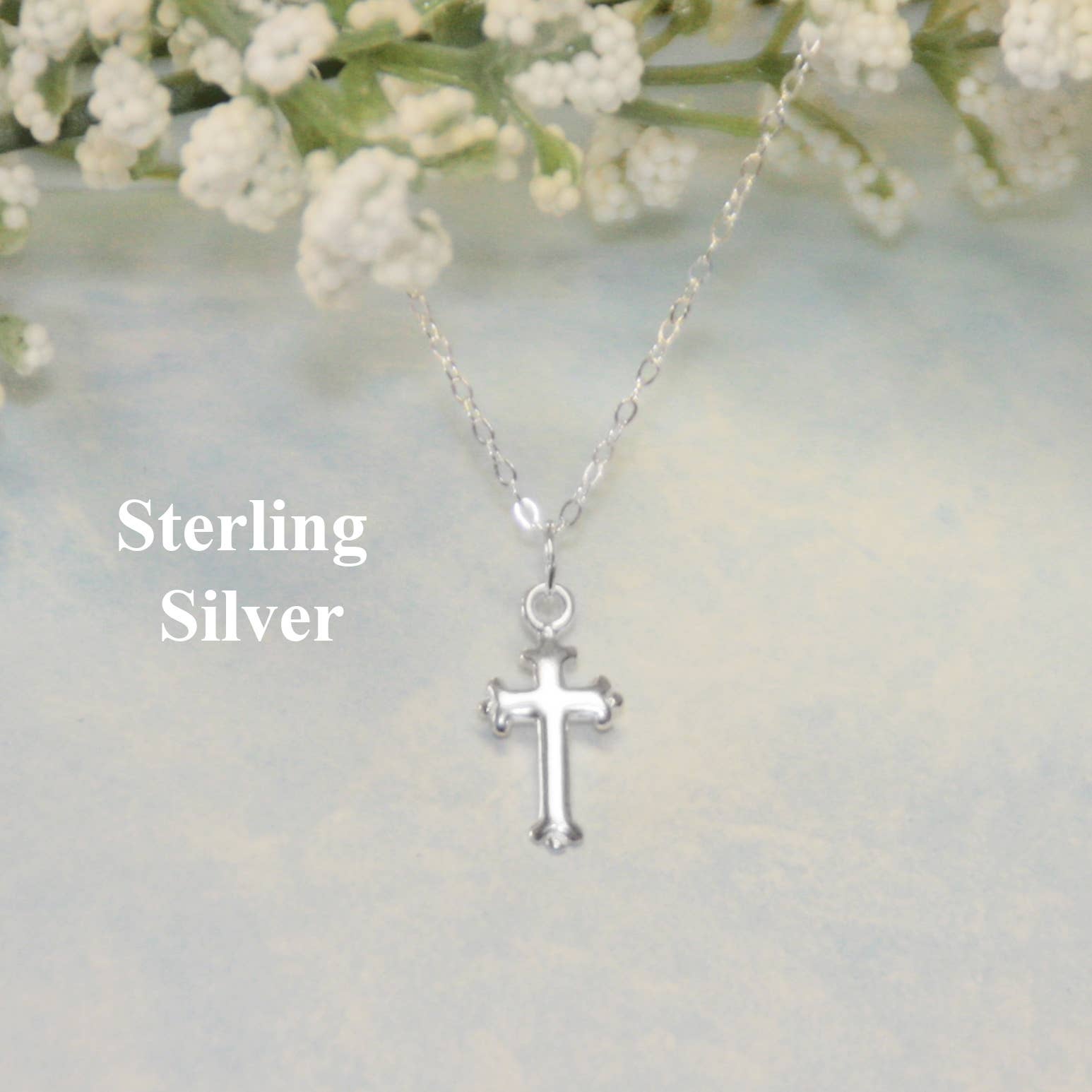 Sterling Silver Cross Necklace
