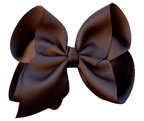 4 inch Solid Grosgrain Bow