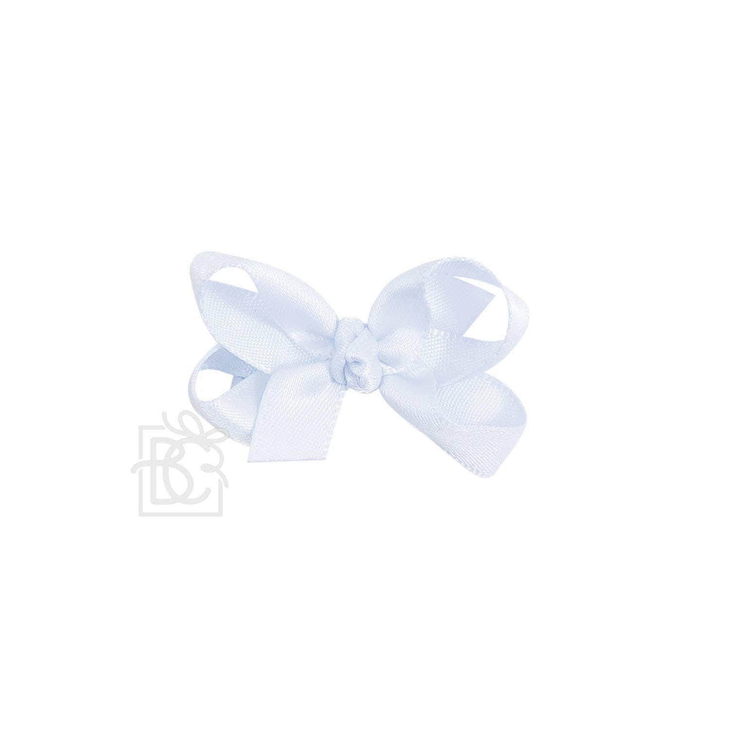 SATIN BOW ON CLIP