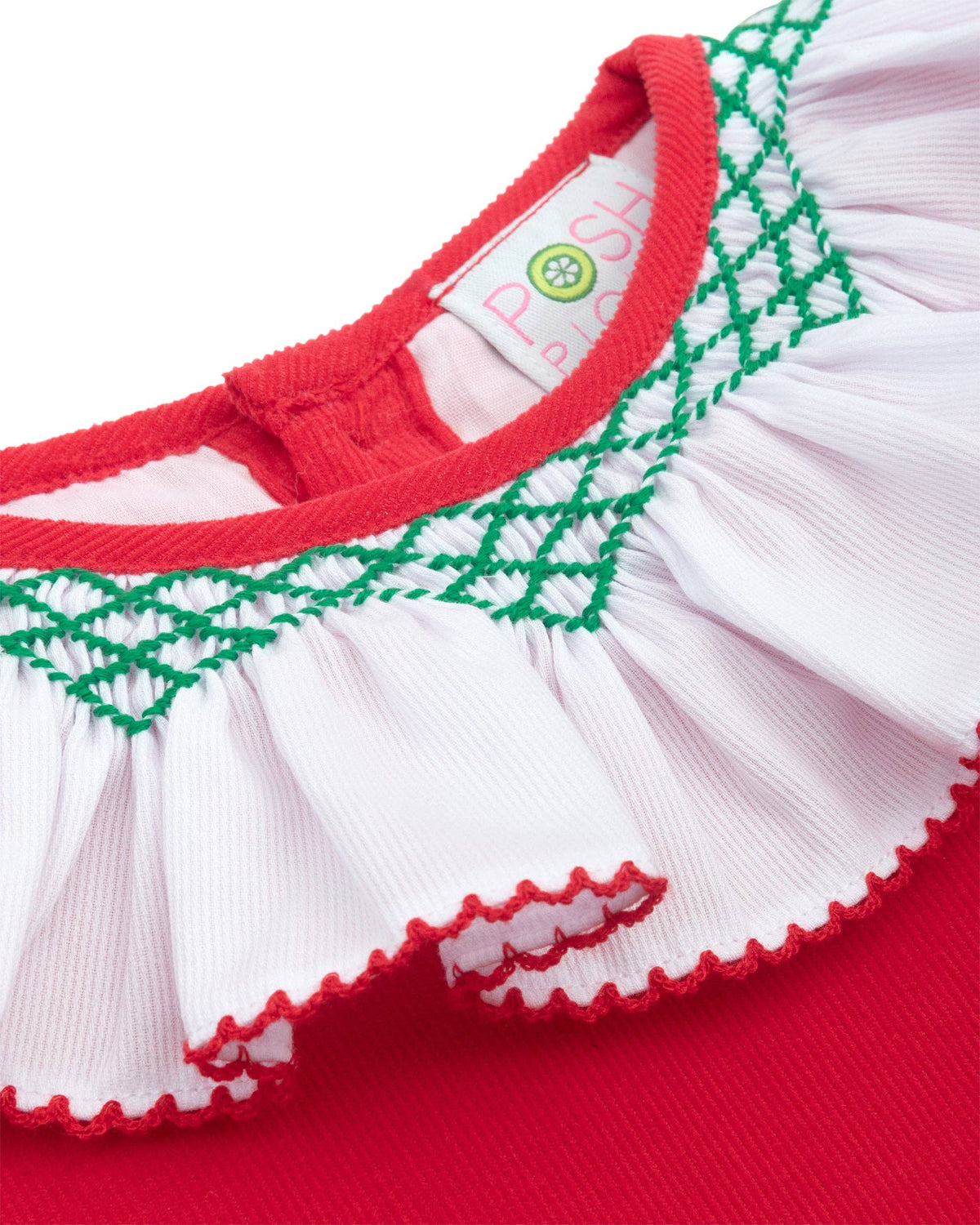 Mistletoe Moments Smocked Corduroy Dress