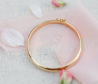 Gold Classic Bangle for Baby & Kids or Women