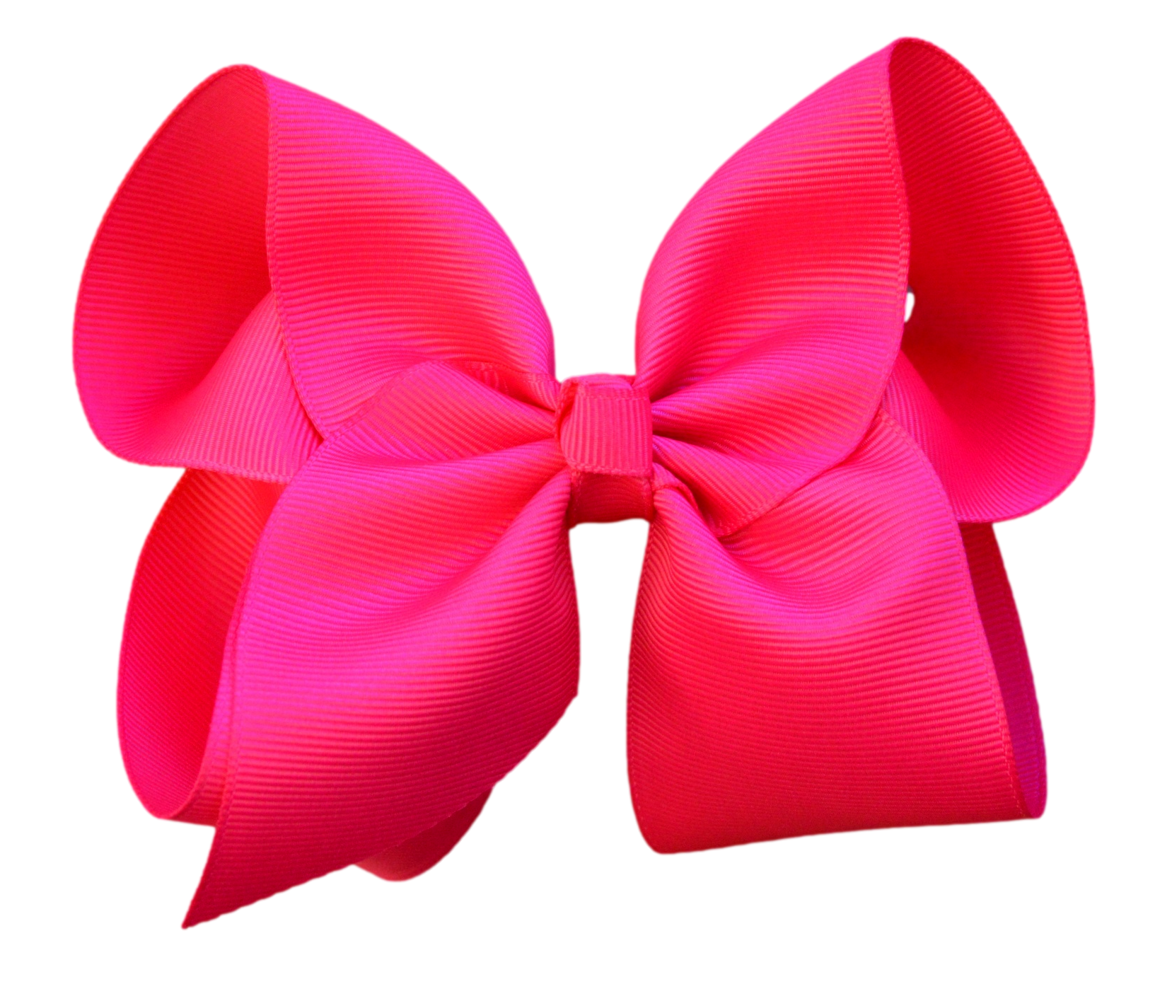 4 inch Solid Grosgrain Bow
