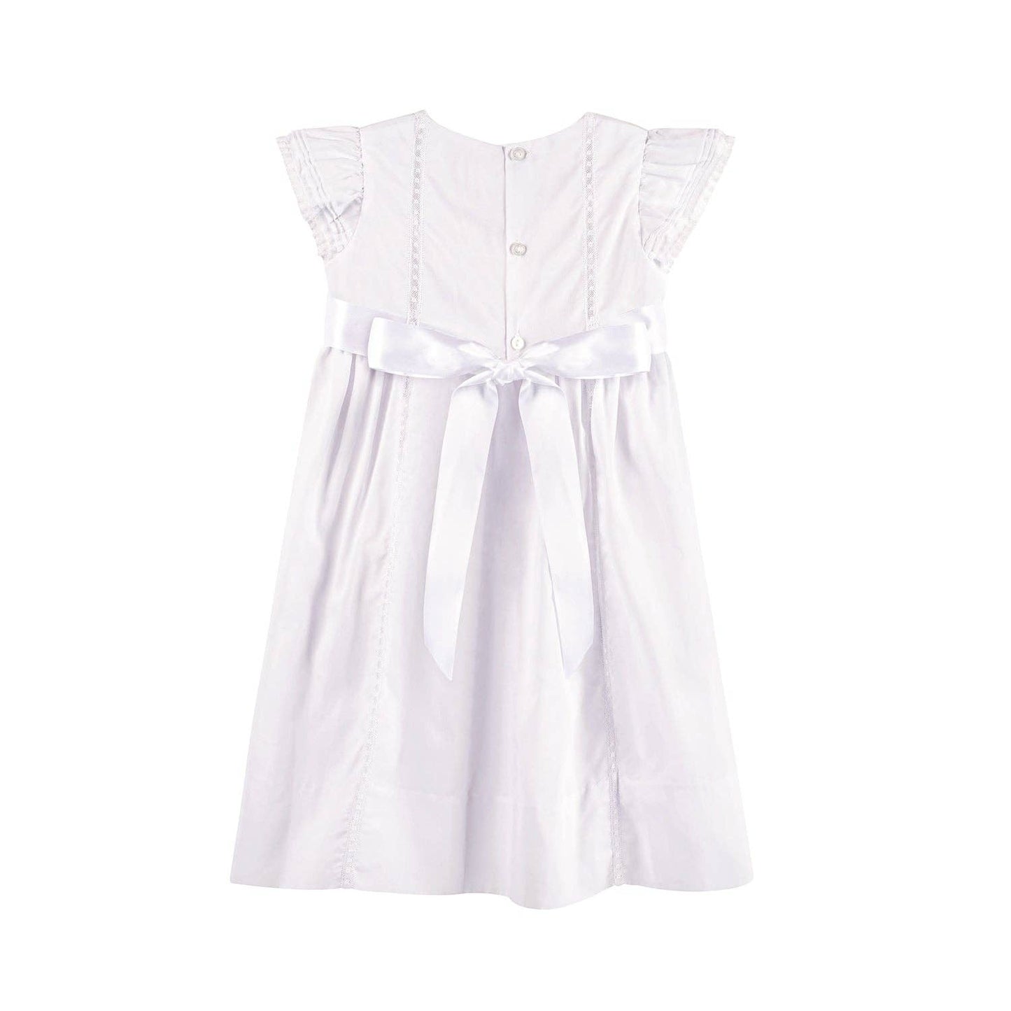 White Specialty Dress w/ Removable Sash