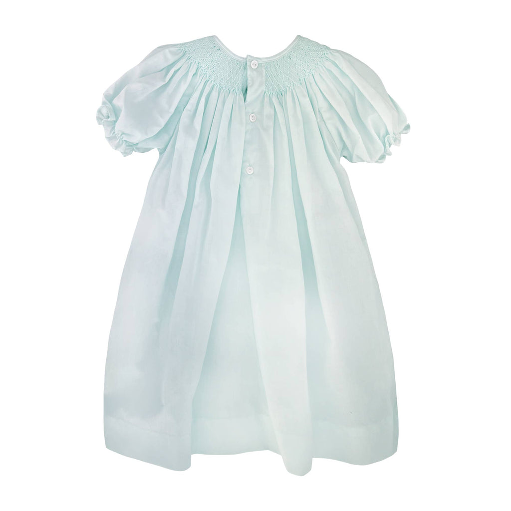 Smocked Daygown with Raglan Embroidery