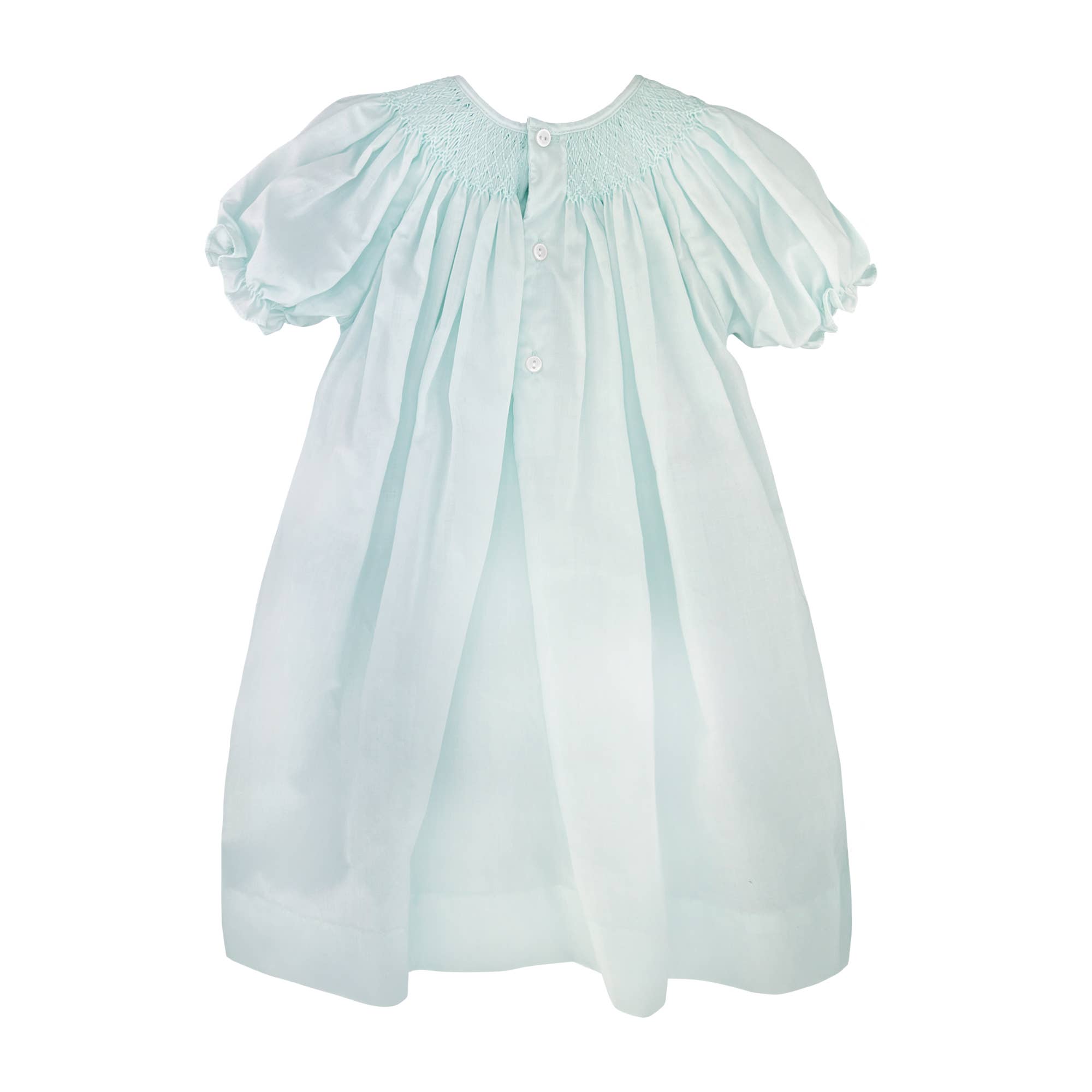 Smocked Daygown with Raglan Embroidery