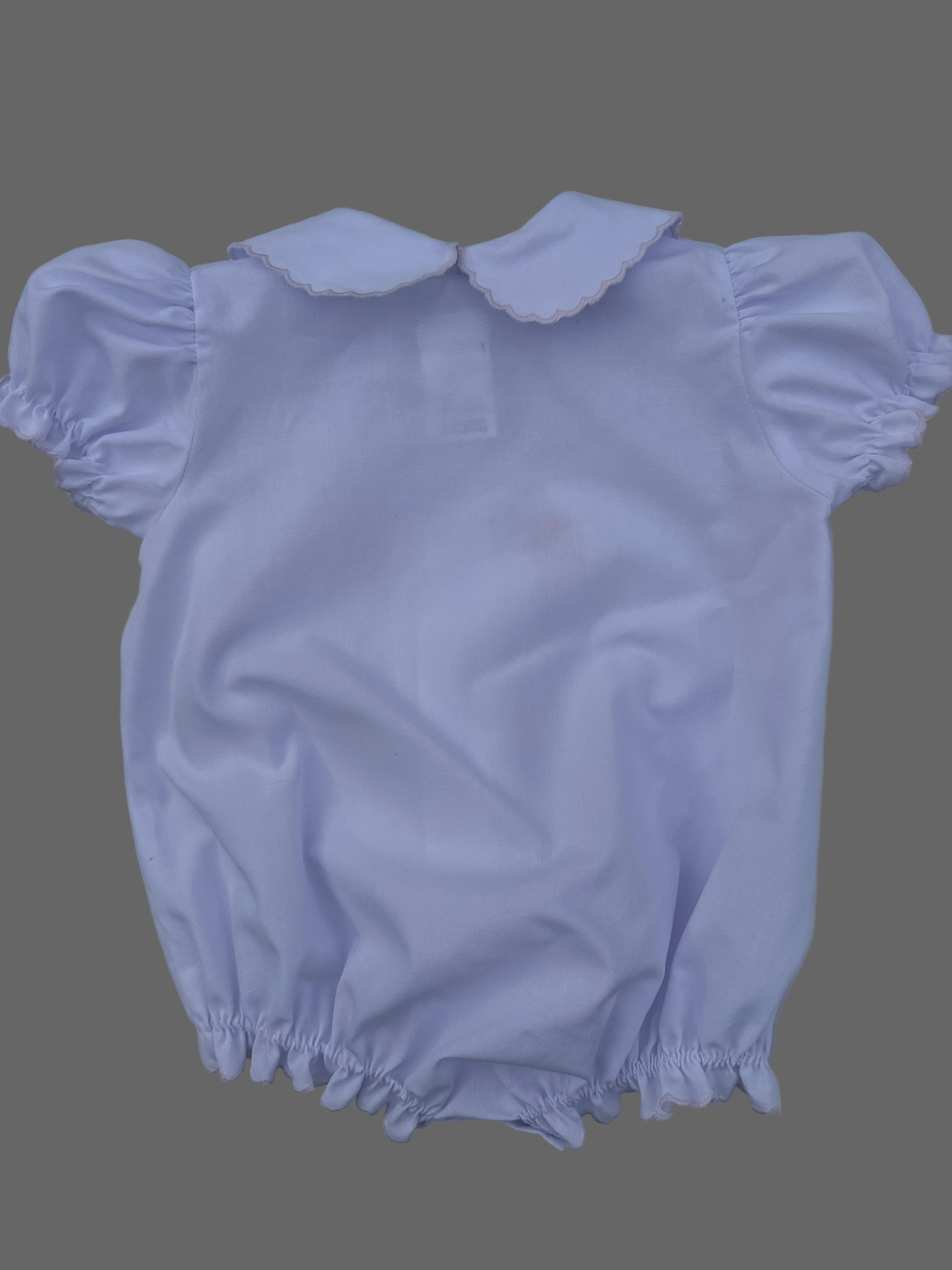 Girl Bubble Button Front w/Little lambs