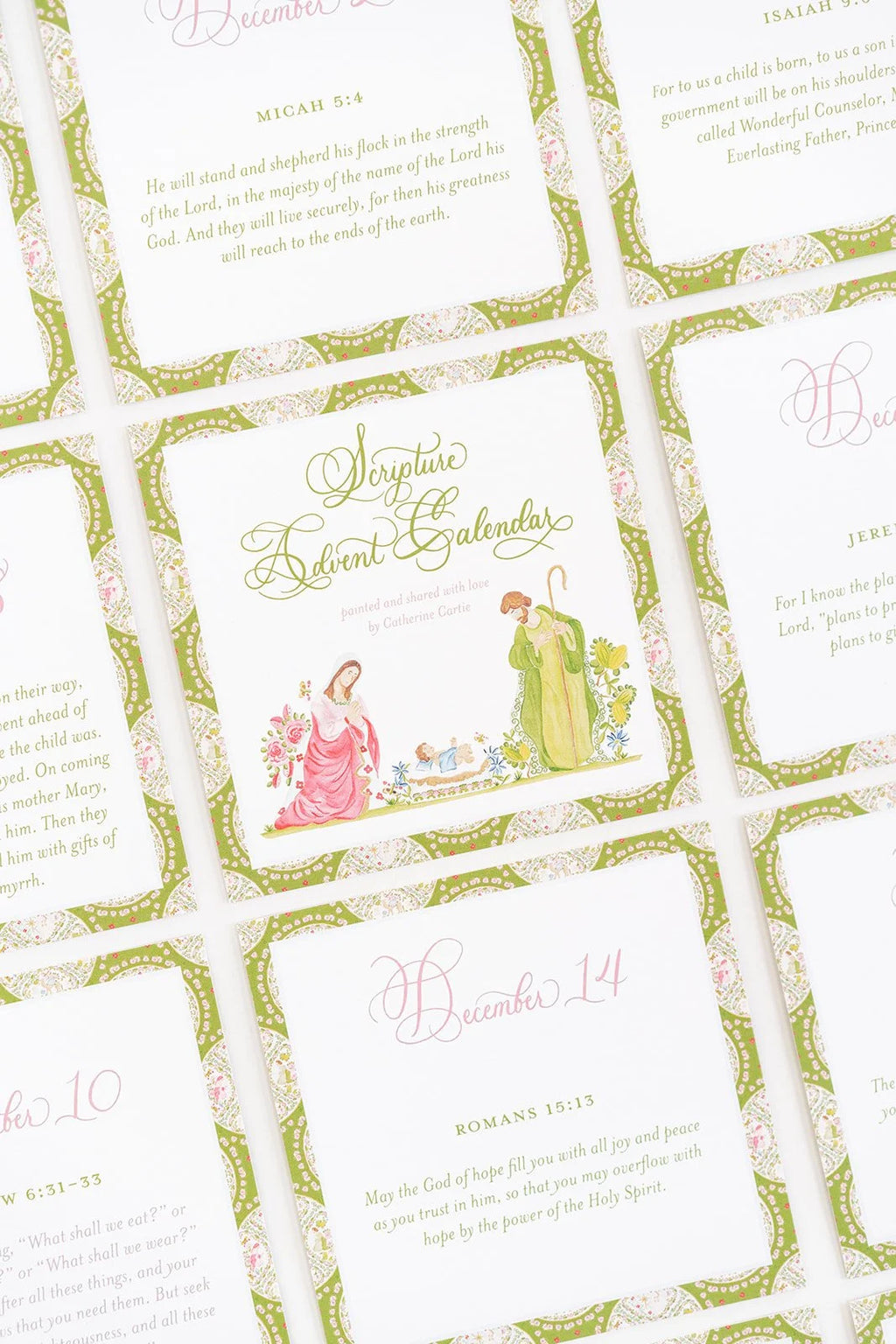 Advent Scripture Cards