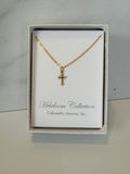 Children's Gold Cross Necklace