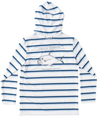Kid's Pro Performance Hoodie T-shirt – African Pompano Stripe Art