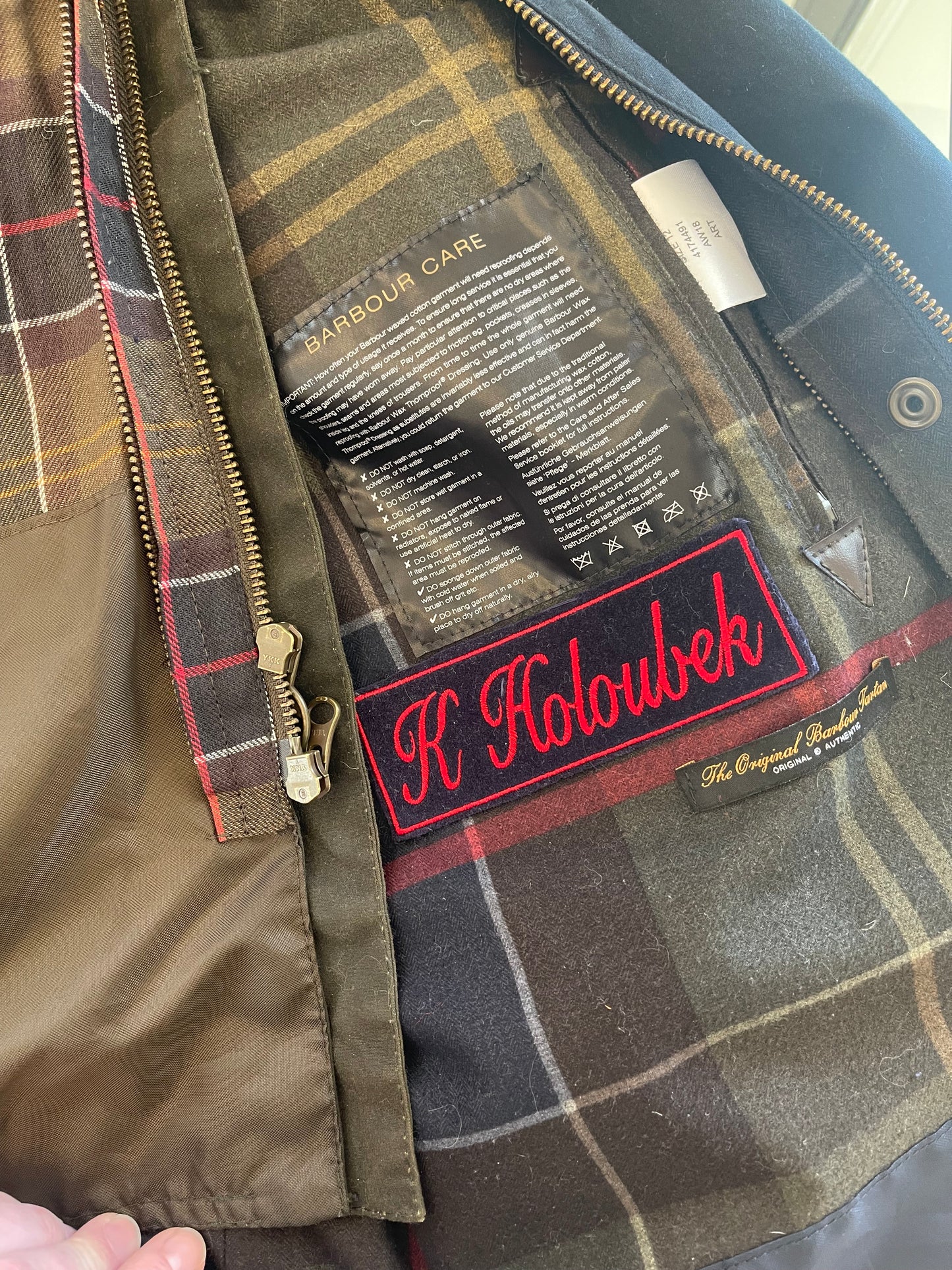 Custom Name Label