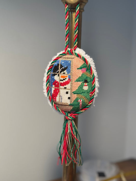 Needlepoint Ornament