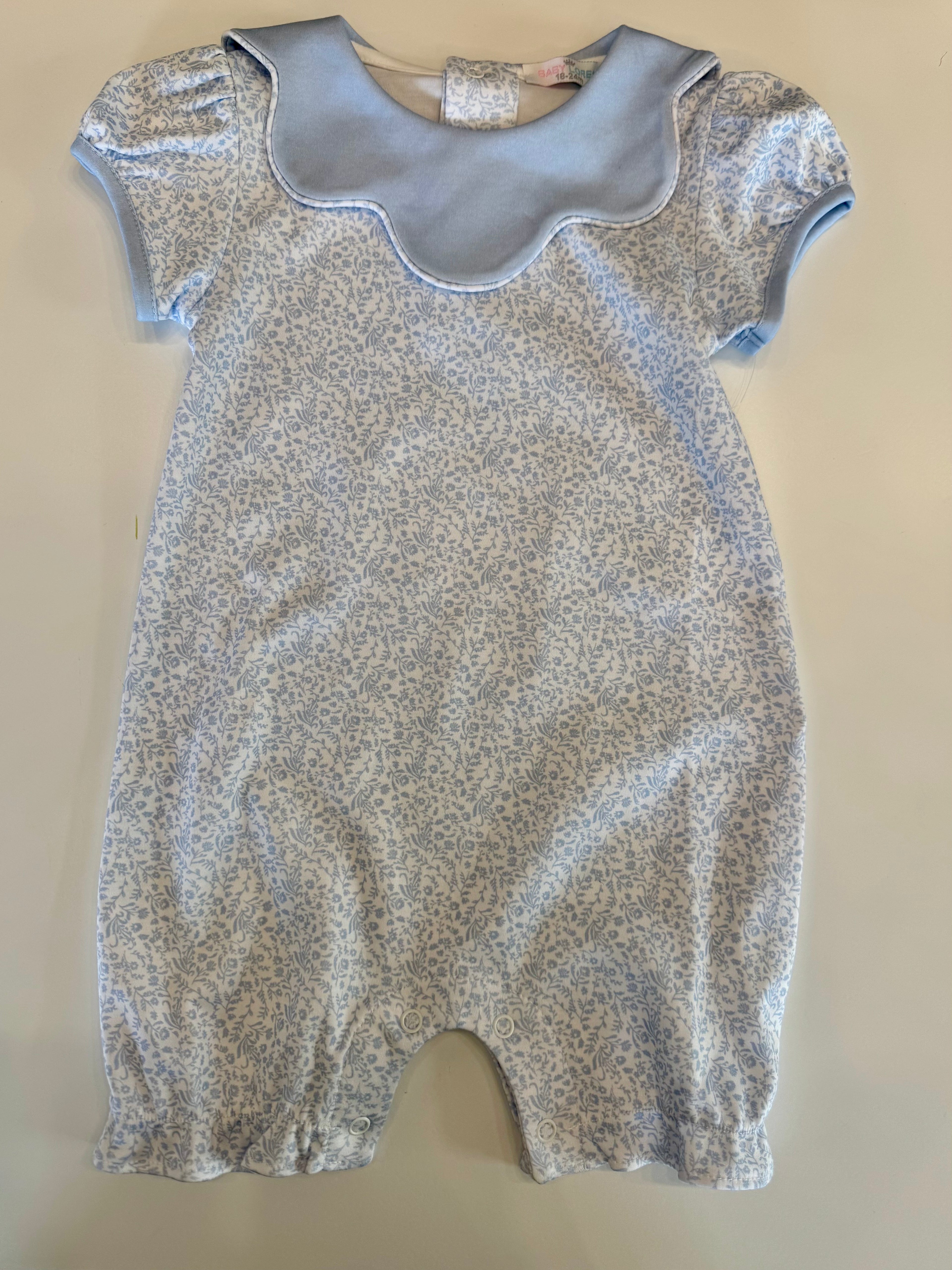 Ivy Floral Zipper Bubble