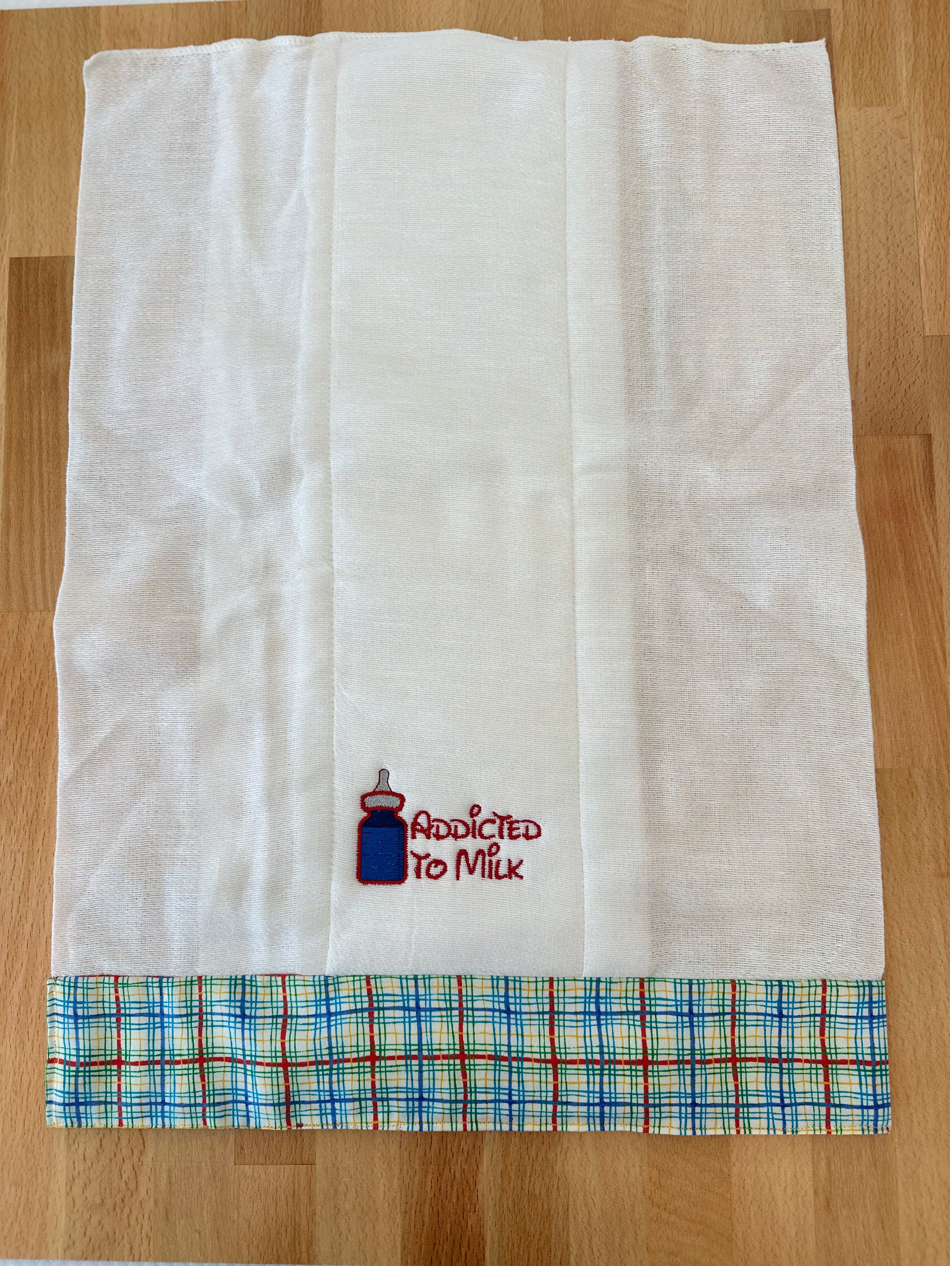 Burp Cloth- Addicted To Milk