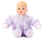 Madame Alexander 12" Lavender Check Huggums