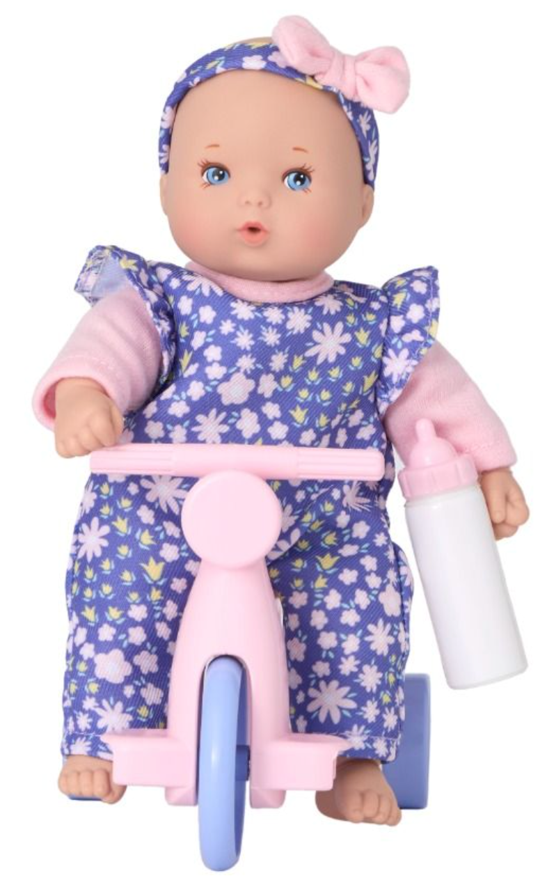 Madame Alexander 8" Little Cuties- Trike Playset