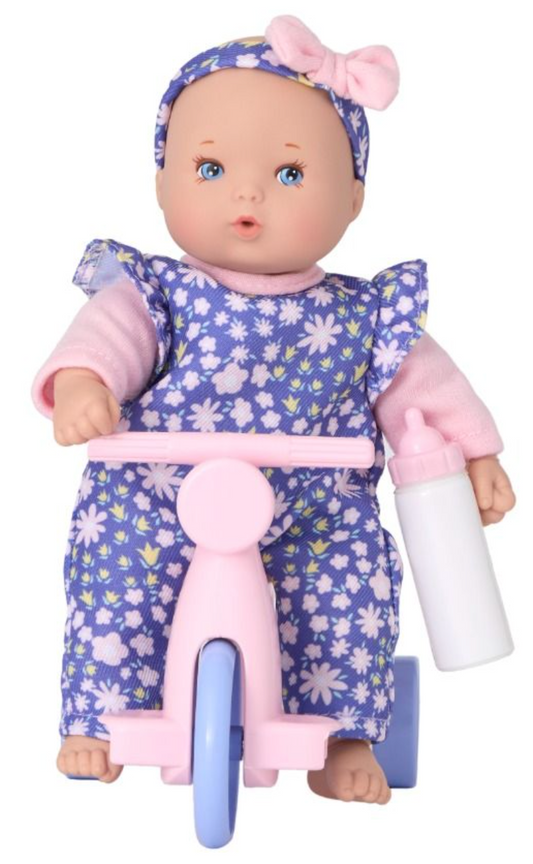 Madame Alexander 8" Little Cuties- Trike Playset
