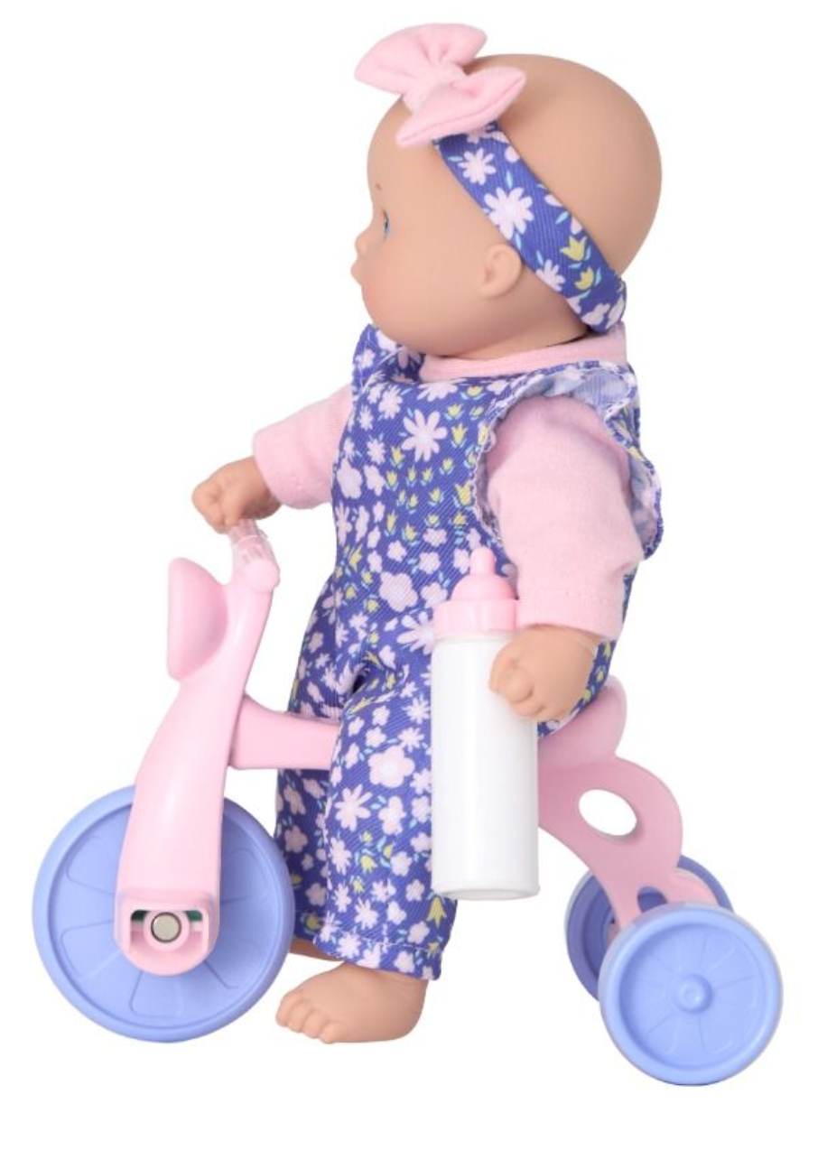 Madame Alexander 8" Little Cuties- Trike Playset