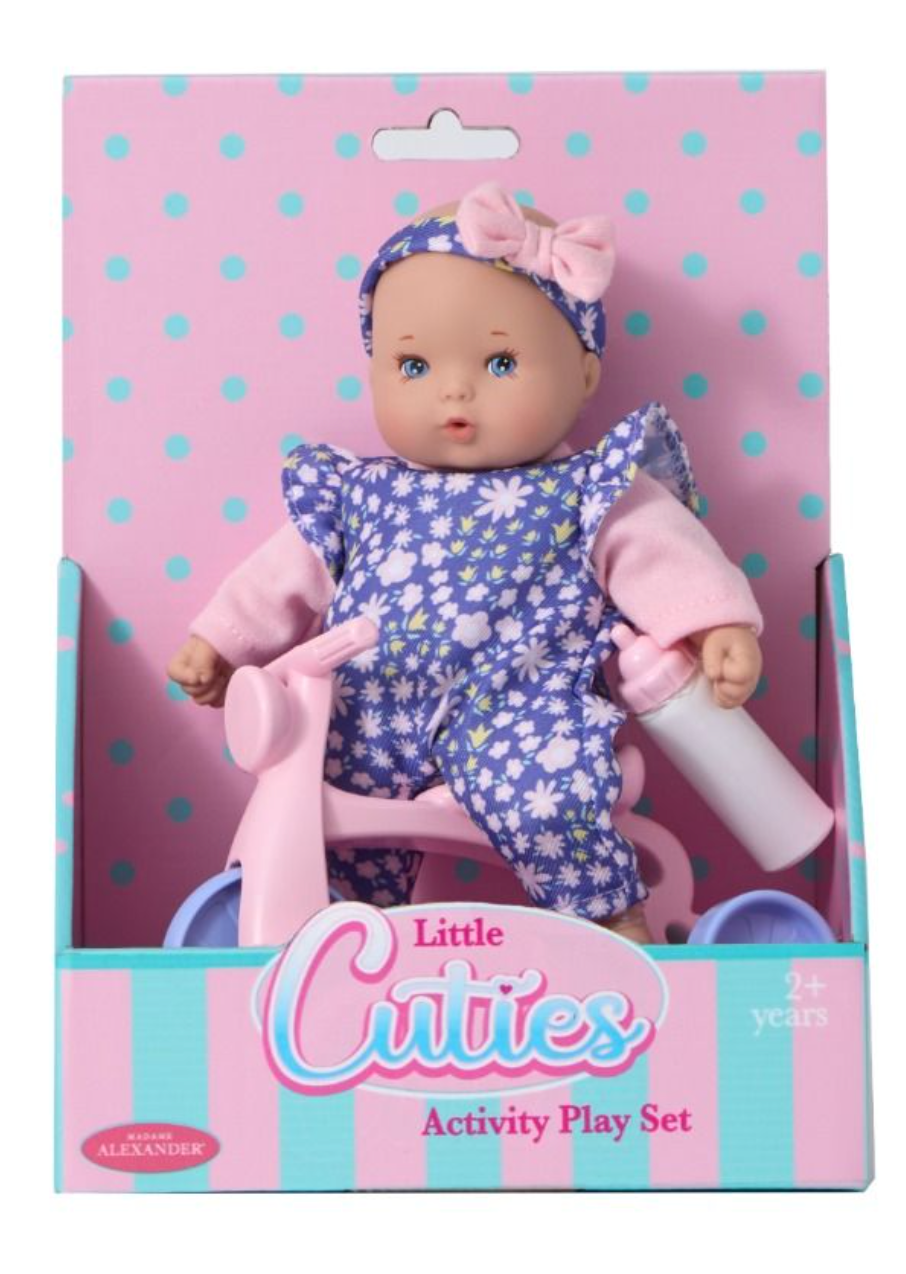 Madame Alexander 8" Little Cuties- Trike Playset