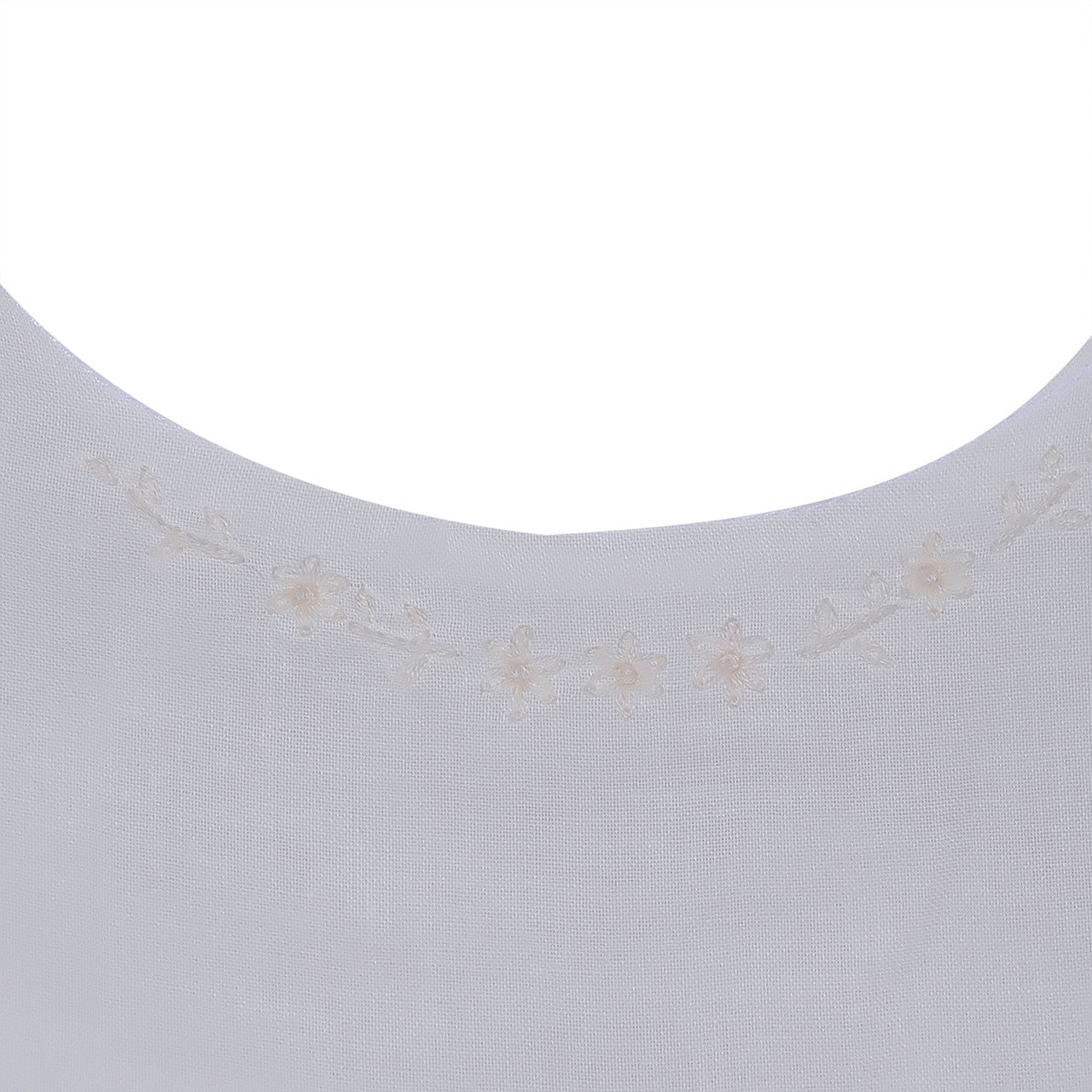 Slip for Heirloom Dress w/ Embroidery